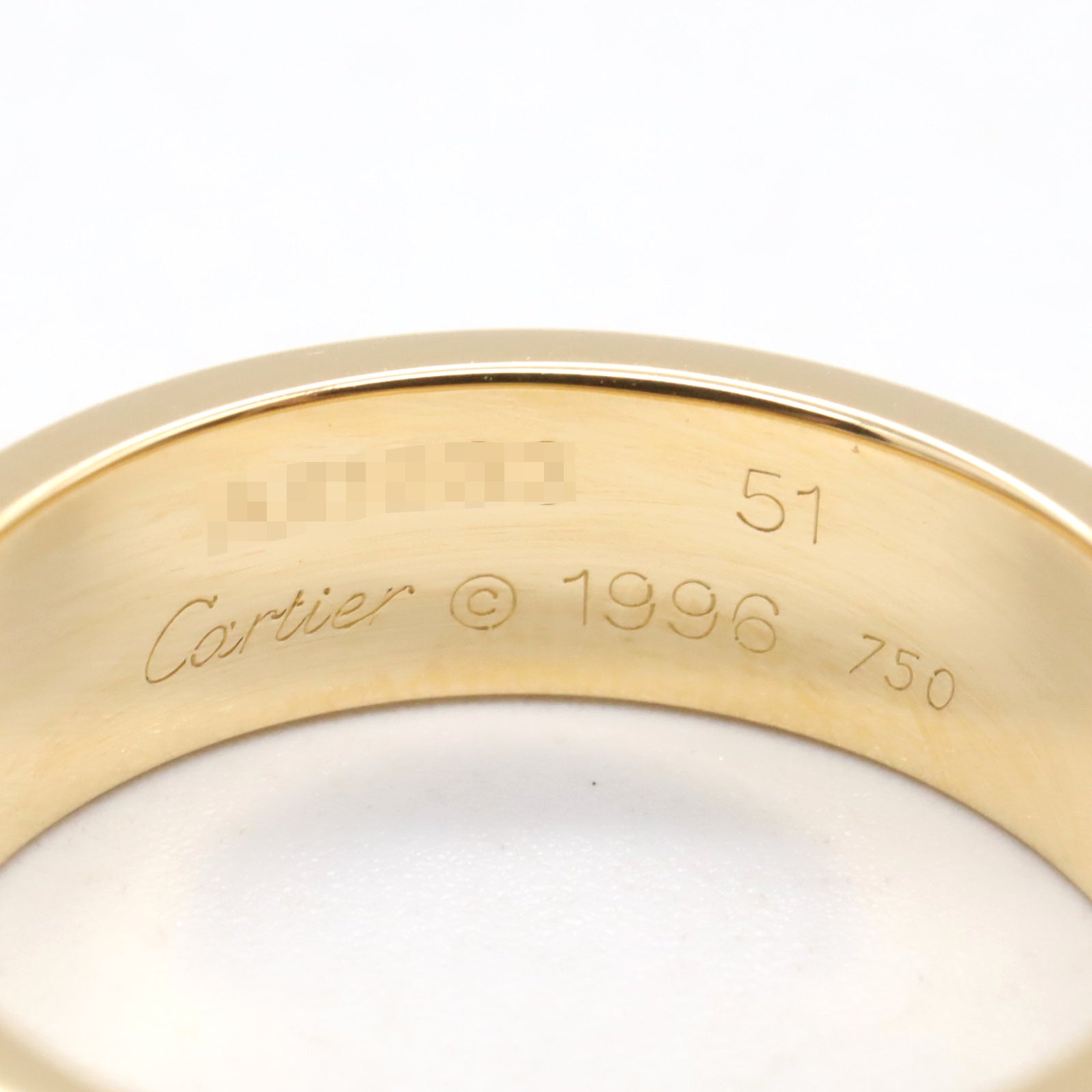 ラブリング リング 指輪 K18（イエローゴールド） ゴールド カルティエ