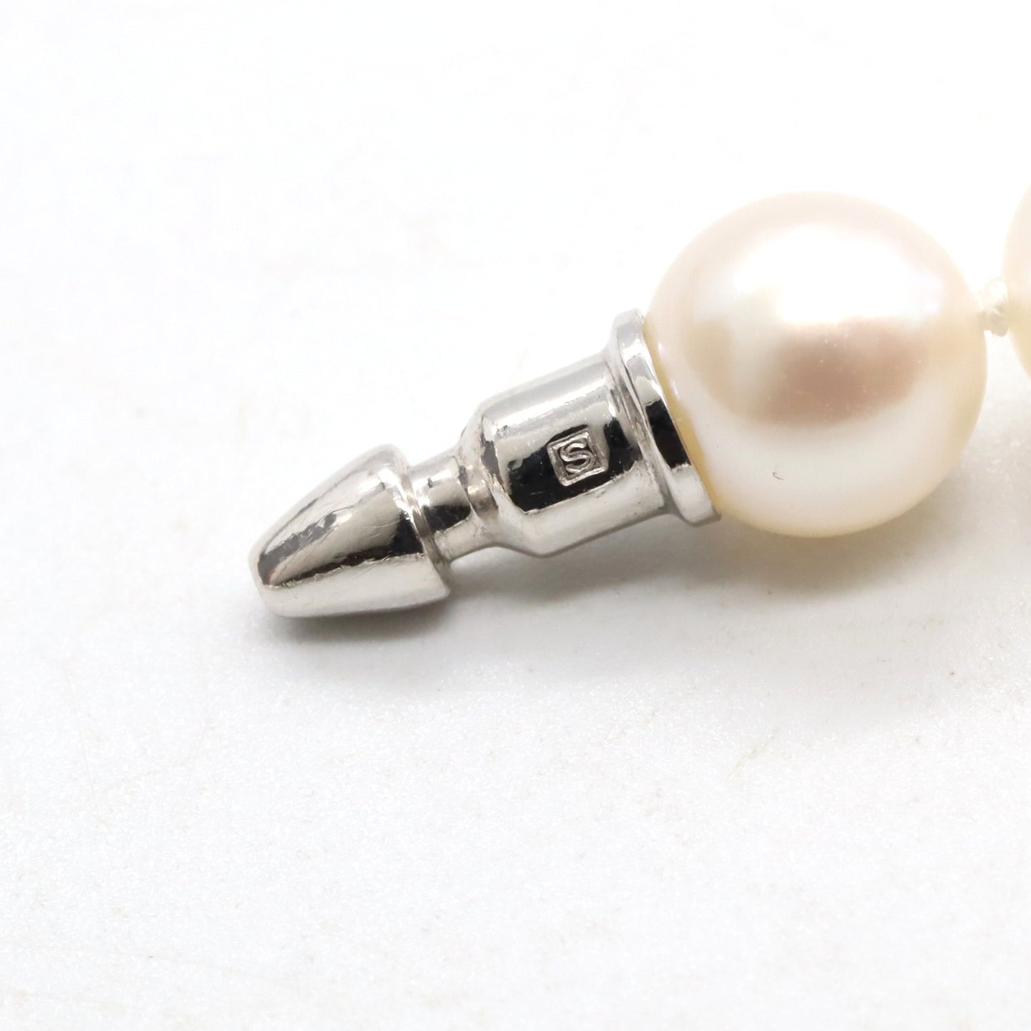 ロング パール ネックレス ネックレス シルバー925 パール ホワイト タサキ アクセサリー TASAKI