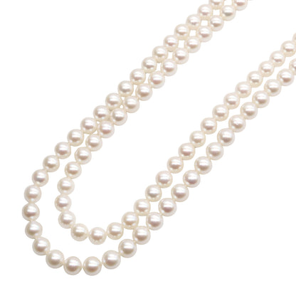 ロング パール ネックレス ネックレス シルバー925 パール ホワイト タサキ アクセサリー TASAKI