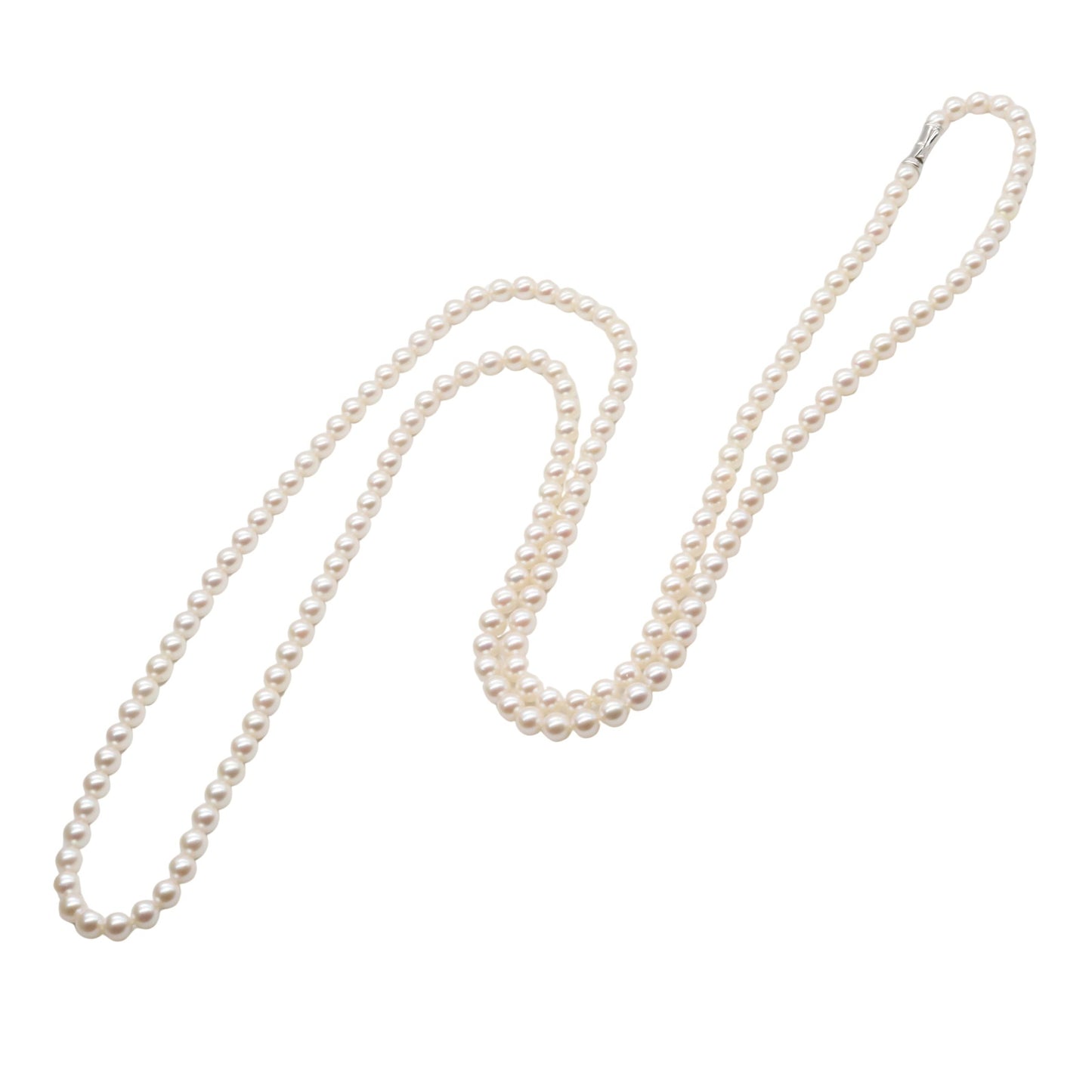 ロング パール ネックレス ネックレス シルバー925 パール ホワイト タサキ アクセサリー TASAKI