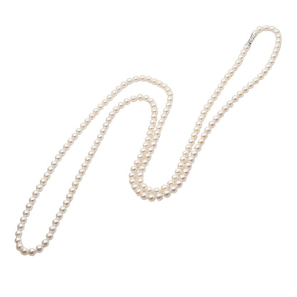 ロング パール ネックレス ネックレス シルバー925 パール ホワイト タサキ アクセサリー TASAKI