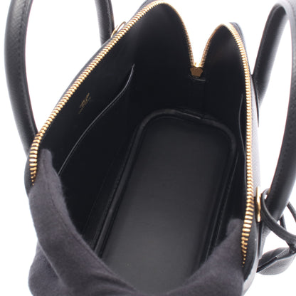 ボリード1923 25 ハンドバッグ ヴォーエプソン ブラック ゴールド金具 2WAY K刻印 エルメス バッグ HERMES