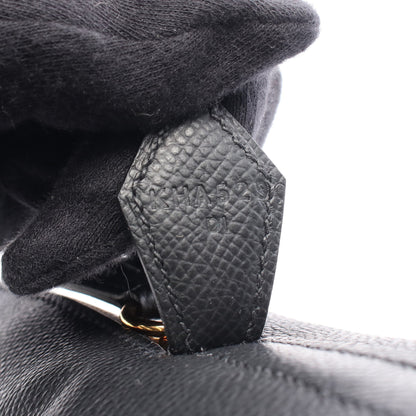 ボリード1923 25 ハンドバッグ ヴォーエプソン ブラック ゴールド金具 2WAY K刻印 エルメス バッグ HERMES