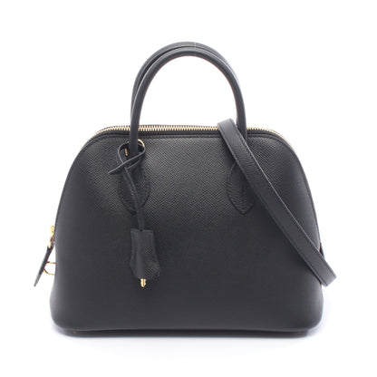 ボリード1923 25 ハンドバッグ ヴォーエプソン ブラック ゴールド金具 2WAY K刻印 エルメス バッグ HERMES
