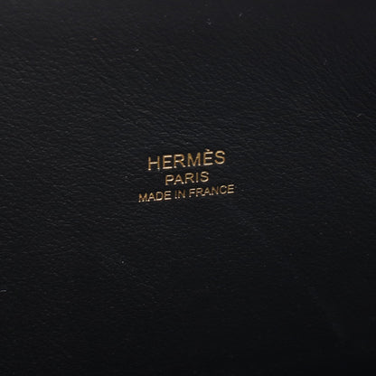 ボリード1923 25 ハンドバッグ ヴォーエプソン ブラック ゴールド金具 2WAY K刻印 エルメス バッグ HERMES