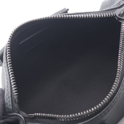 キーポルXS LVアエログラム ハンドバッグ レザー ブラック 2WAY ルイヴィトン バッグ LOUIS VUITTON