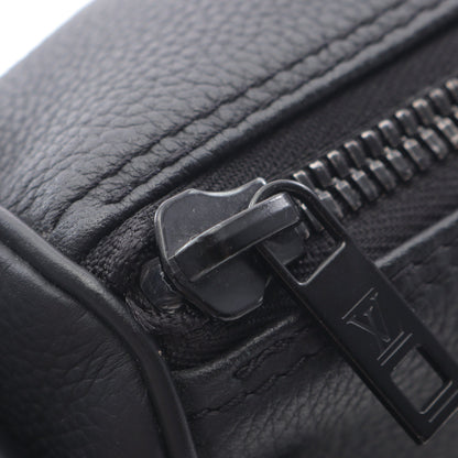 キーポルXS LVアエログラム ハンドバッグ レザー ブラック 2WAY ルイヴィトン バッグ LOUIS VUITTON