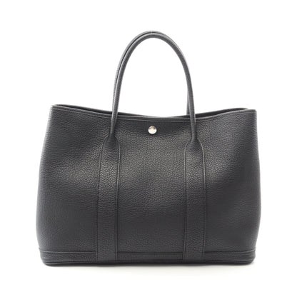 ガーデンパーティPM ハンドバッグ トートバッグ ネゴンダ ブラック シルバー金具 Z刻印 エルメス バッグ HERMES
