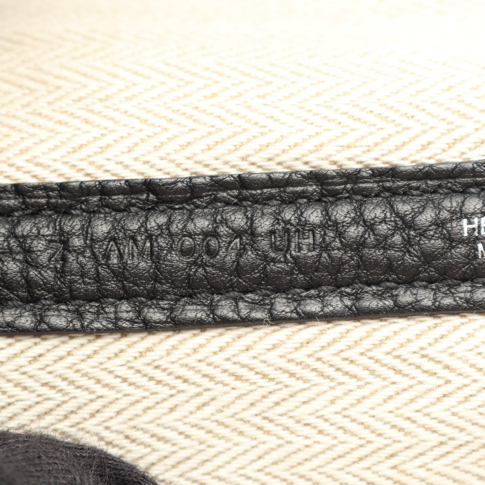 ガーデンパーティPM ハンドバッグ トートバッグ ネゴンダ ブラック シルバー金具 Z刻印 エルメス バッグ HERMES