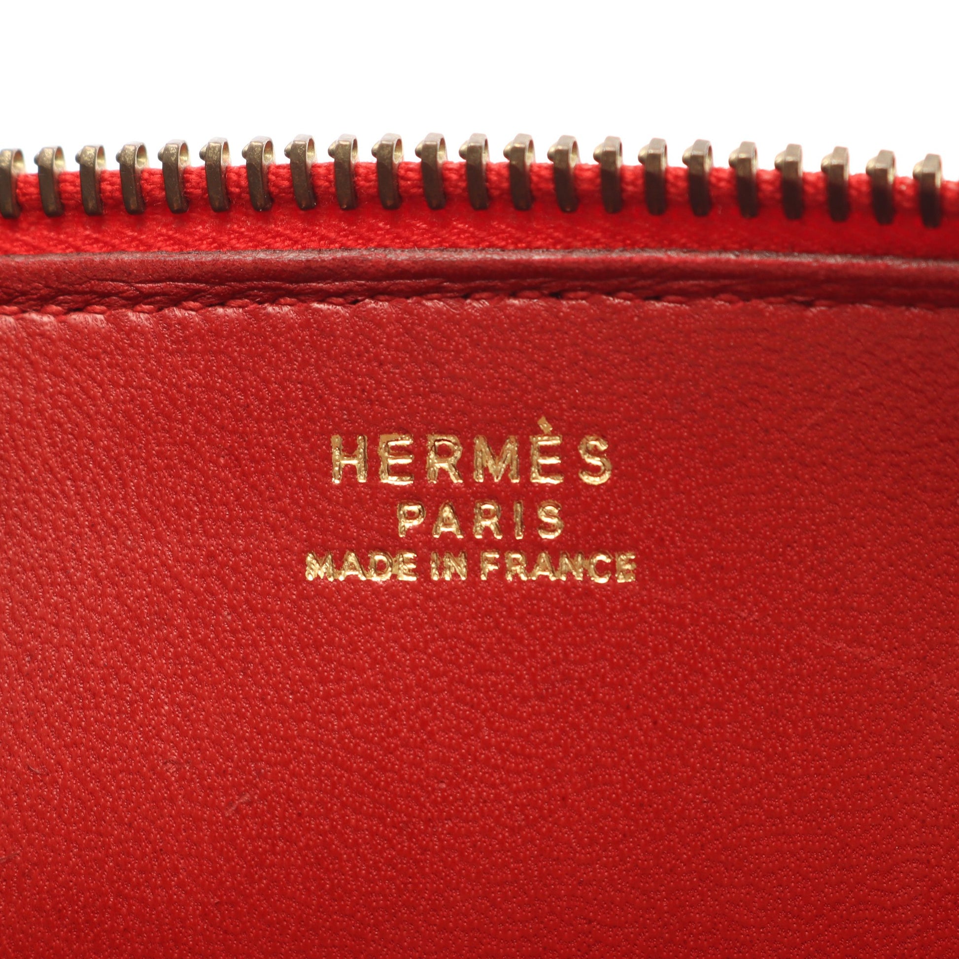 ボリード27 ルージュヴィフ ハンドバッグ ボックスカーフ レッド ゴールド金具 2WAY ○W刻印 エルメス バッグ HERMES