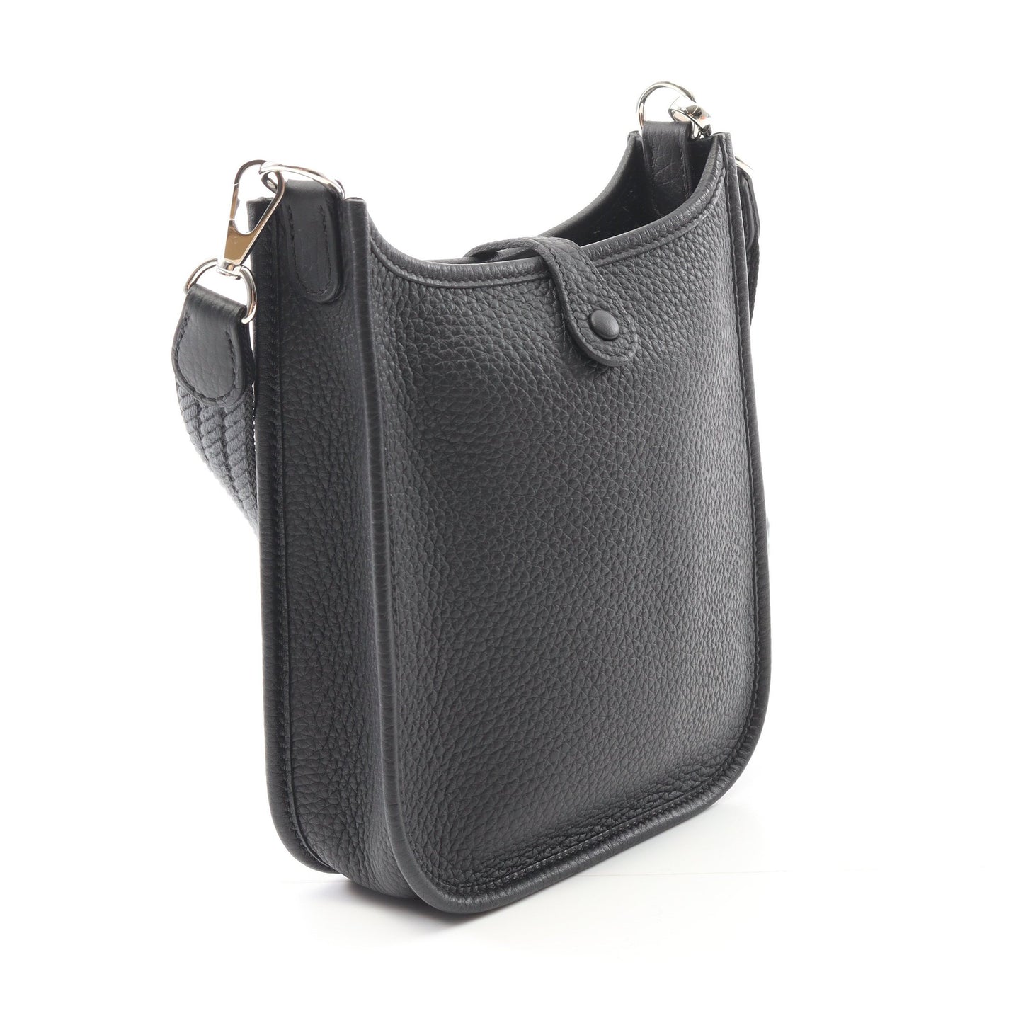 エヴリンTPM アマゾン ショルダーバッグ トリヨンクレマンス ブラック シルバー金具 W刻印 エルメス バッグ HERMES
