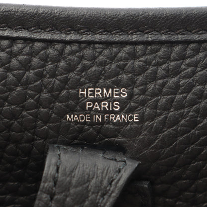 エヴリンTPM アマゾン ショルダーバッグ トリヨンクレマンス ブラック シルバー金具 W刻印 エルメス バッグ HERMES