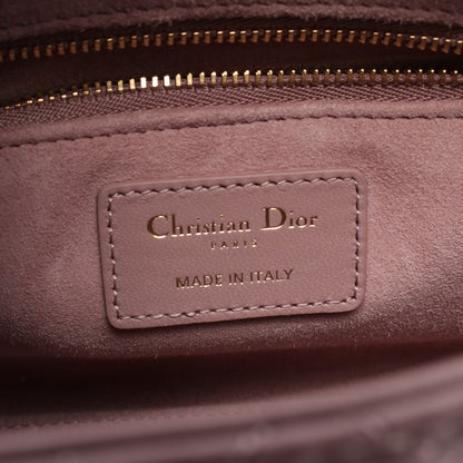 レディディオール スモール ハンドバッグ レザー ダスティピンク 2WAY クリスチャンディオール バッグ Christian Dior