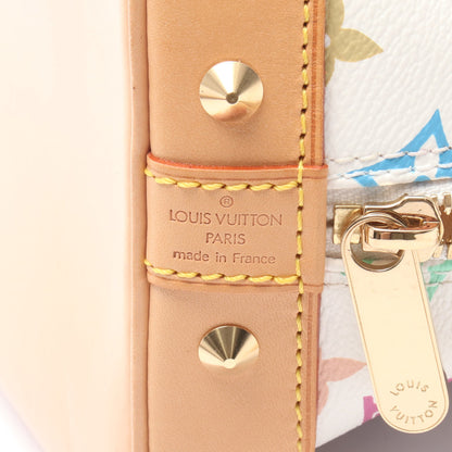 アルマ モノグラムマルチカラー ブロン ハンドバッグ PVC レザー ホワイト ルイヴィトン バッグ LOUIS VUITTON