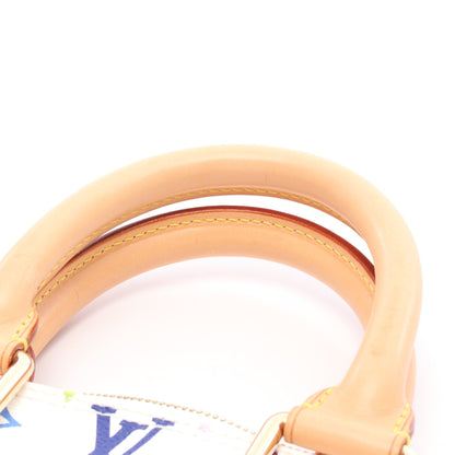 アルマ モノグラムマルチカラー ブロン ハンドバッグ PVC レザー ホワイト ルイヴィトン バッグ LOUIS VUITTON