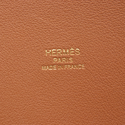 ボリード1923 30 ゴールド ハンドバッグ ヴォーエプソン ブラウン ゴールド金具 2WAY W刻印 エルメス バッグ HERMES