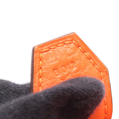 ボリード31 フー ハンドバッグ トリヨンクレマンス オレンジ シルバー金具 2WAY □R刻印 エルメス バッグ HERMES
