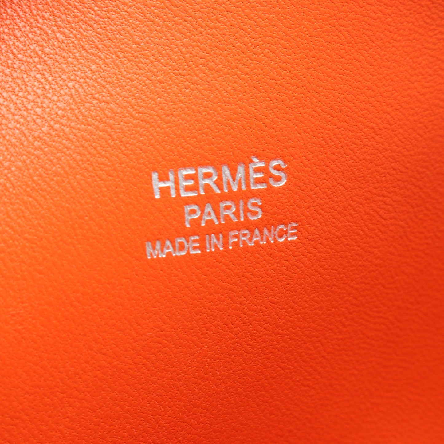 ボリード31 フー ハンドバッグ トリヨンクレマンス オレンジ シルバー金具 2WAY □R刻印 エルメス バッグ HERMES