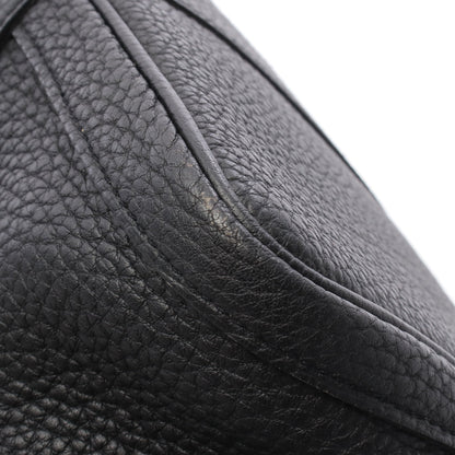 ガーデンパーティPM ハンドバッグ トートバッグ ネゴンダ ブラック シルバー金具 C刻印 エルメス バッグ HERMES