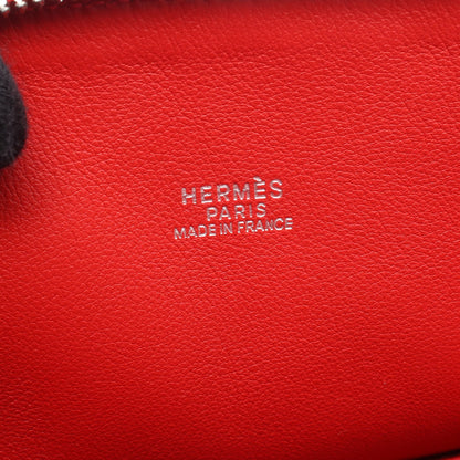 ボリード1923 30 ヴァーミリオン ハンドバッグ ヴォースイフト レッド シルバー金具 □I刻印 エルメス バッグ HERMES