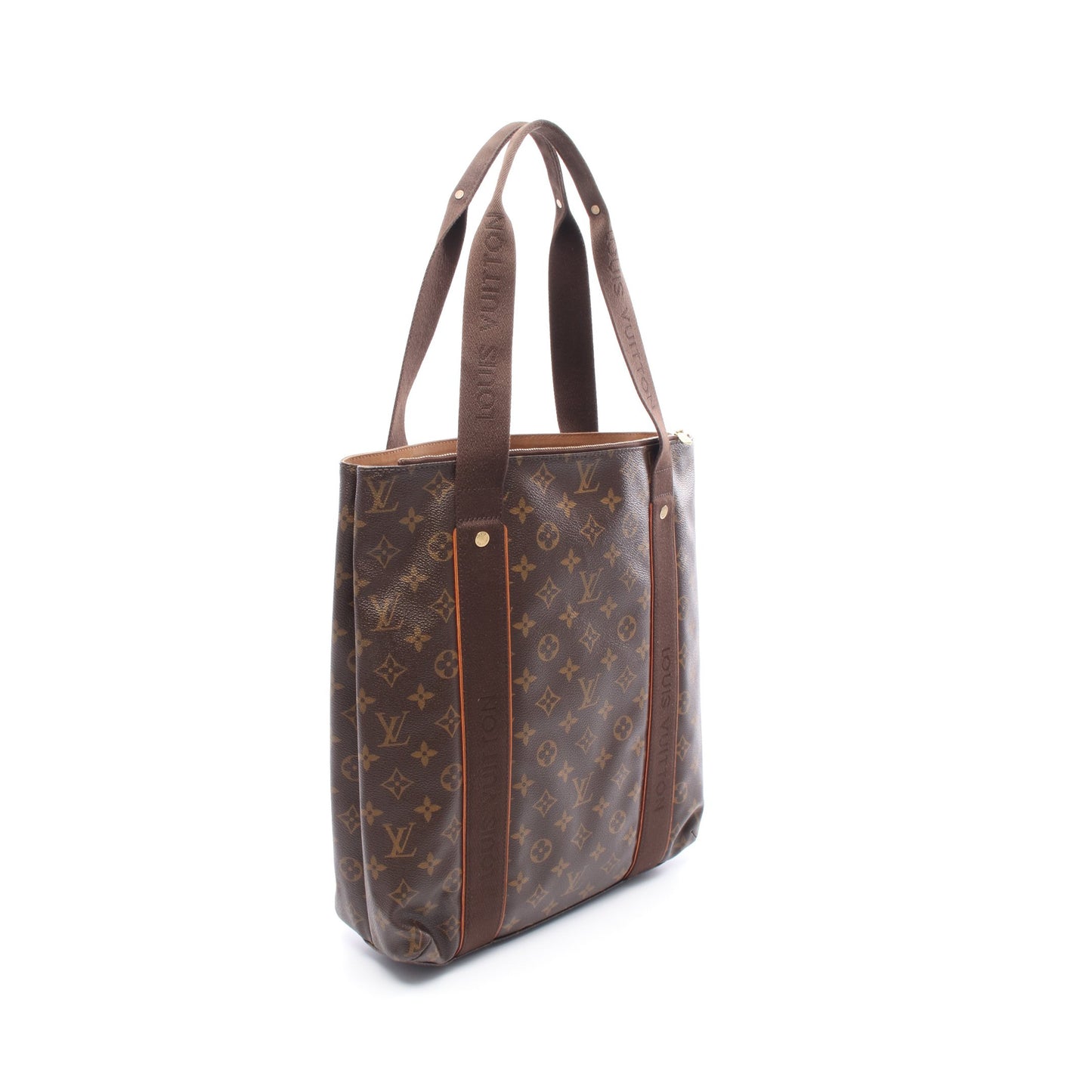 カバ ボブール モノグラム ショルダーバッグ トートバッグ PVC レザー ブラウン ルイヴィトン バッグ LOUIS VUITTON