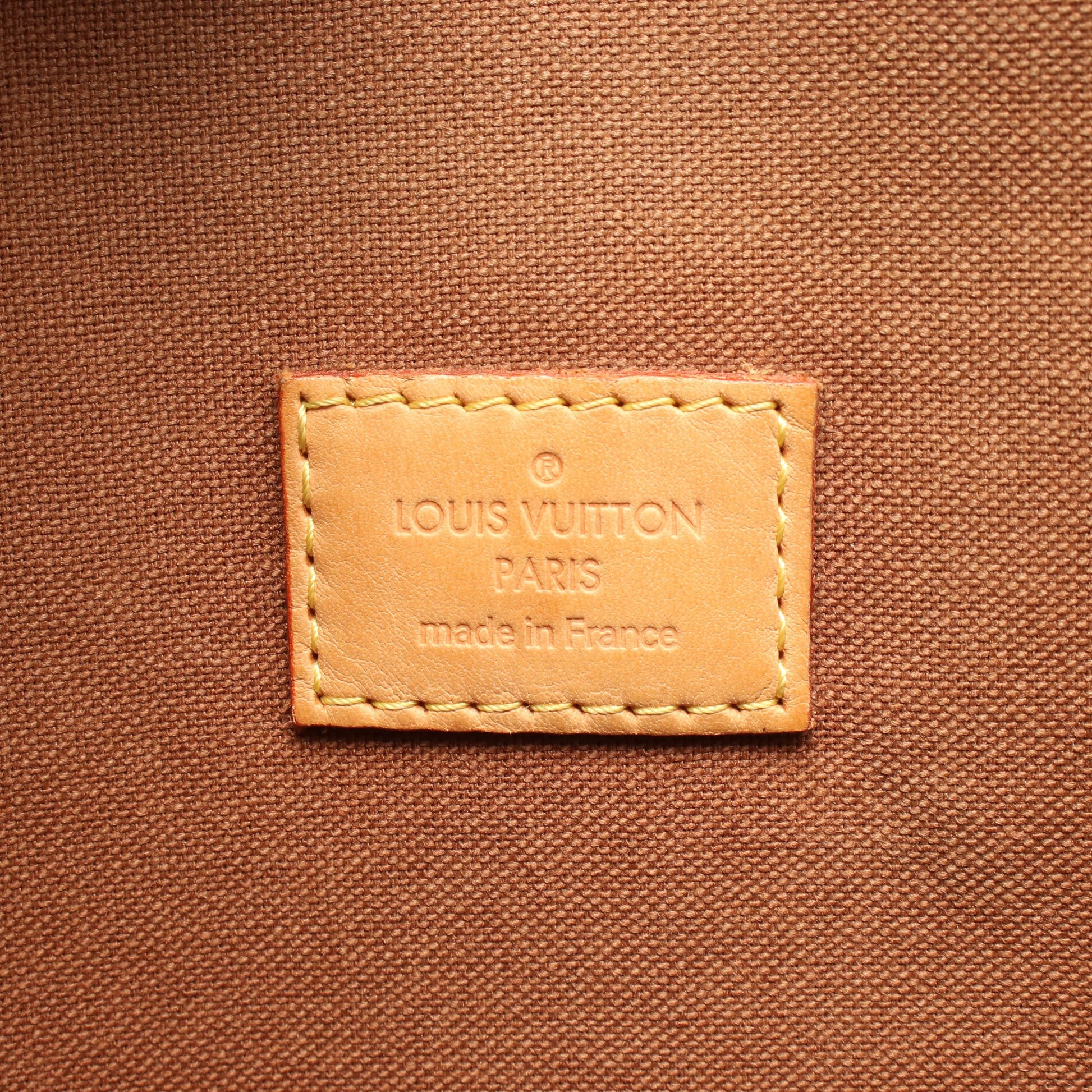 カバ ボブール モノグラム ショルダーバッグ トートバッグ PVC レザー ブラウン ルイヴィトン バッグ LOUIS VUITTON