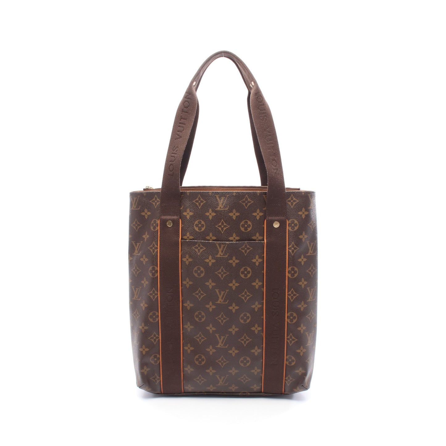 カバ ボブール モノグラム ショルダーバッグ トートバッグ PVC レザー ブラウン ルイヴィトン バッグ LOUIS VUITTON