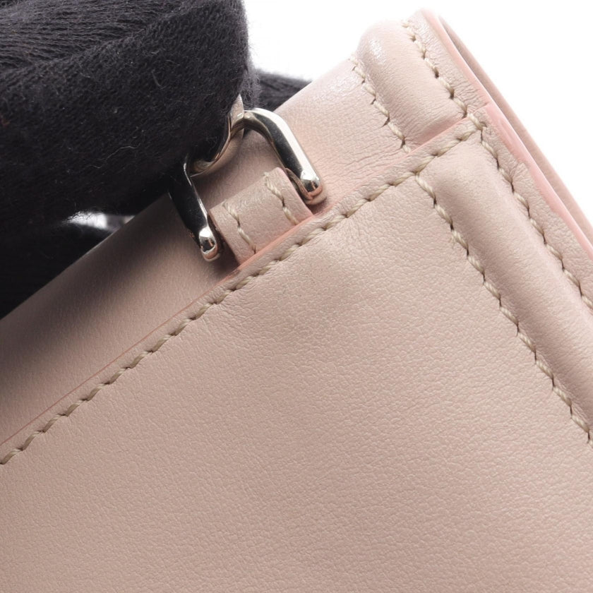 ダブルT チェーンハンドバッグ レザー ライトピンク トッズ バッグ TOD'S