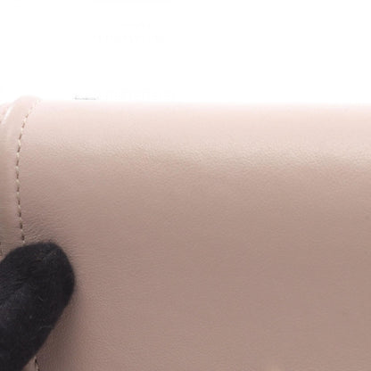 ダブルT チェーンハンドバッグ レザー ライトピンク トッズ バッグ TOD'S