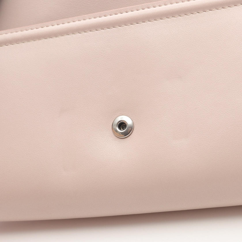 ダブルT チェーンハンドバッグ レザー ライトピンク トッズ バッグ TOD'S