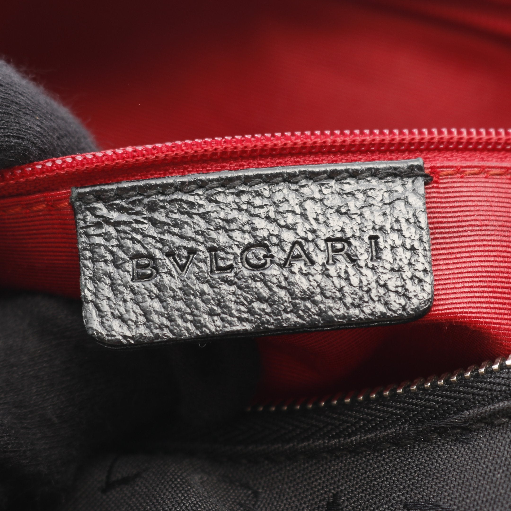 ロゴマニア ワンショルダーバッグ キャンバス レザー ブラック