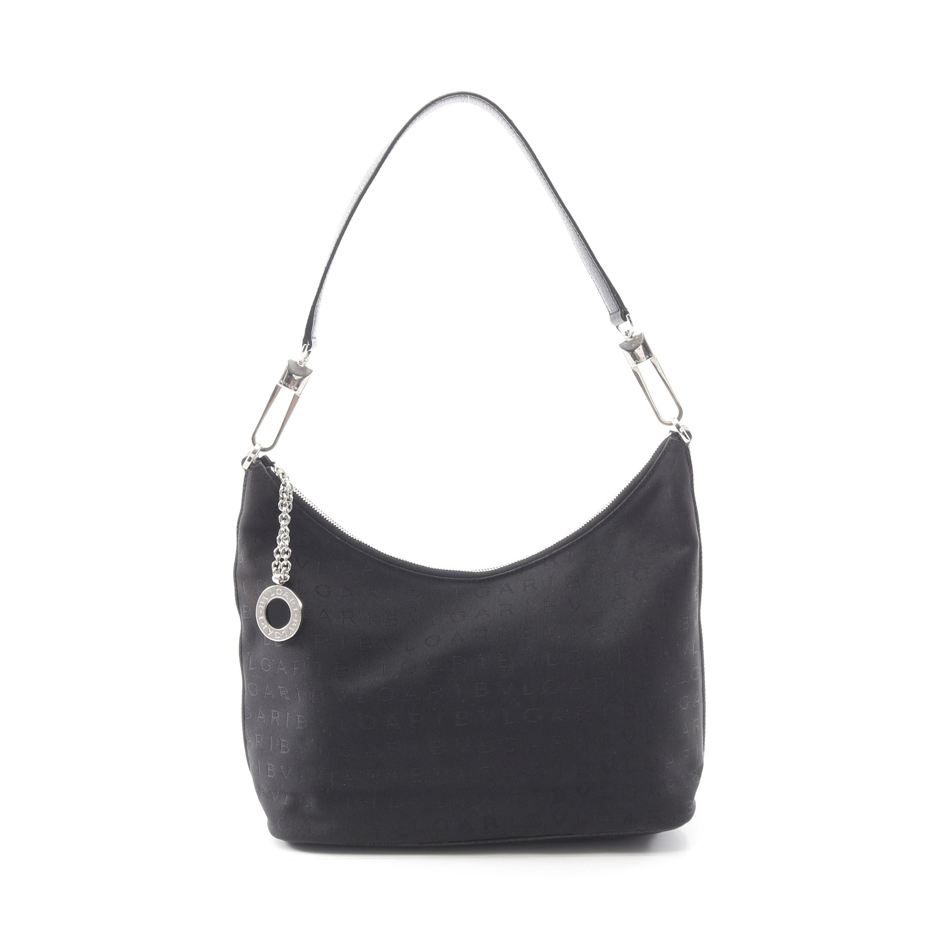 極美品 BVLGARI ブルガリ ロゴマニア ハンドバッグ ポーチ付き  