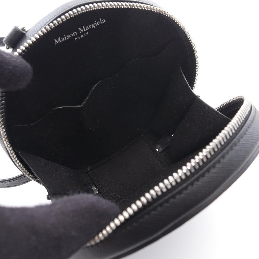4ステッチ ショルダーバッグ レザー ブラック メゾンマルジェラ バッグ Maison Margiela