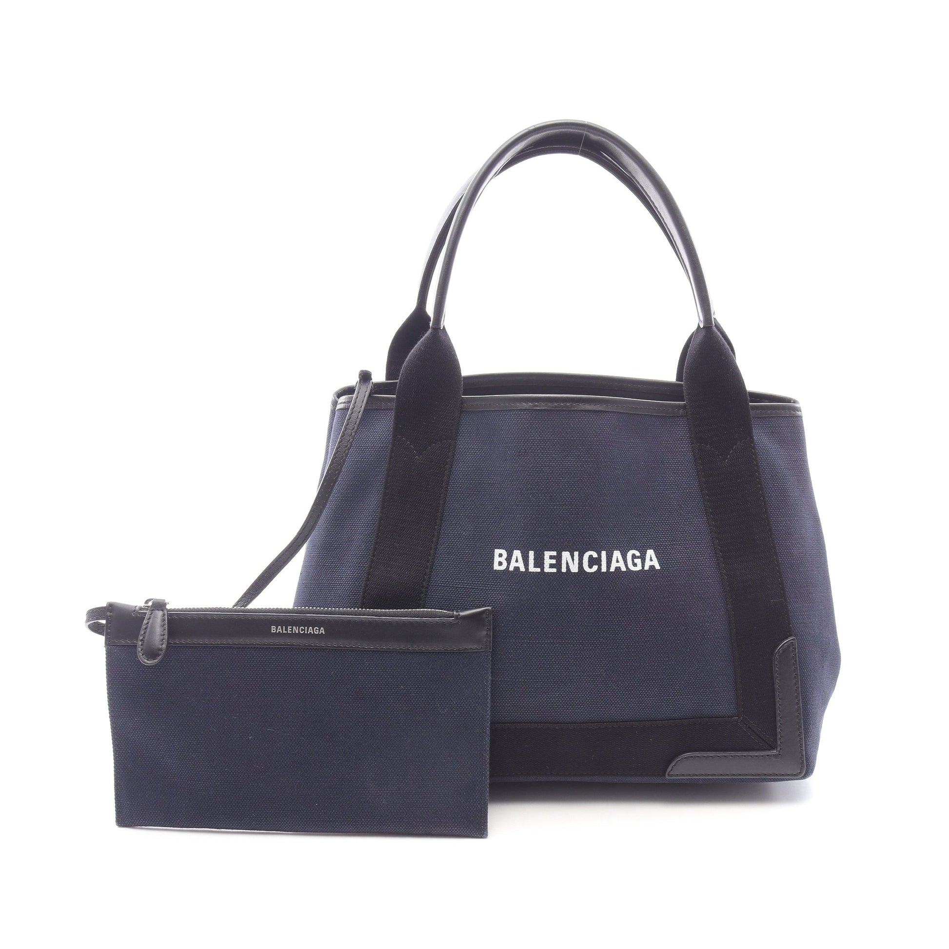 NAVY CABAS S ネイビーカバ ハンドバッグ トートバッグ キャンバス 