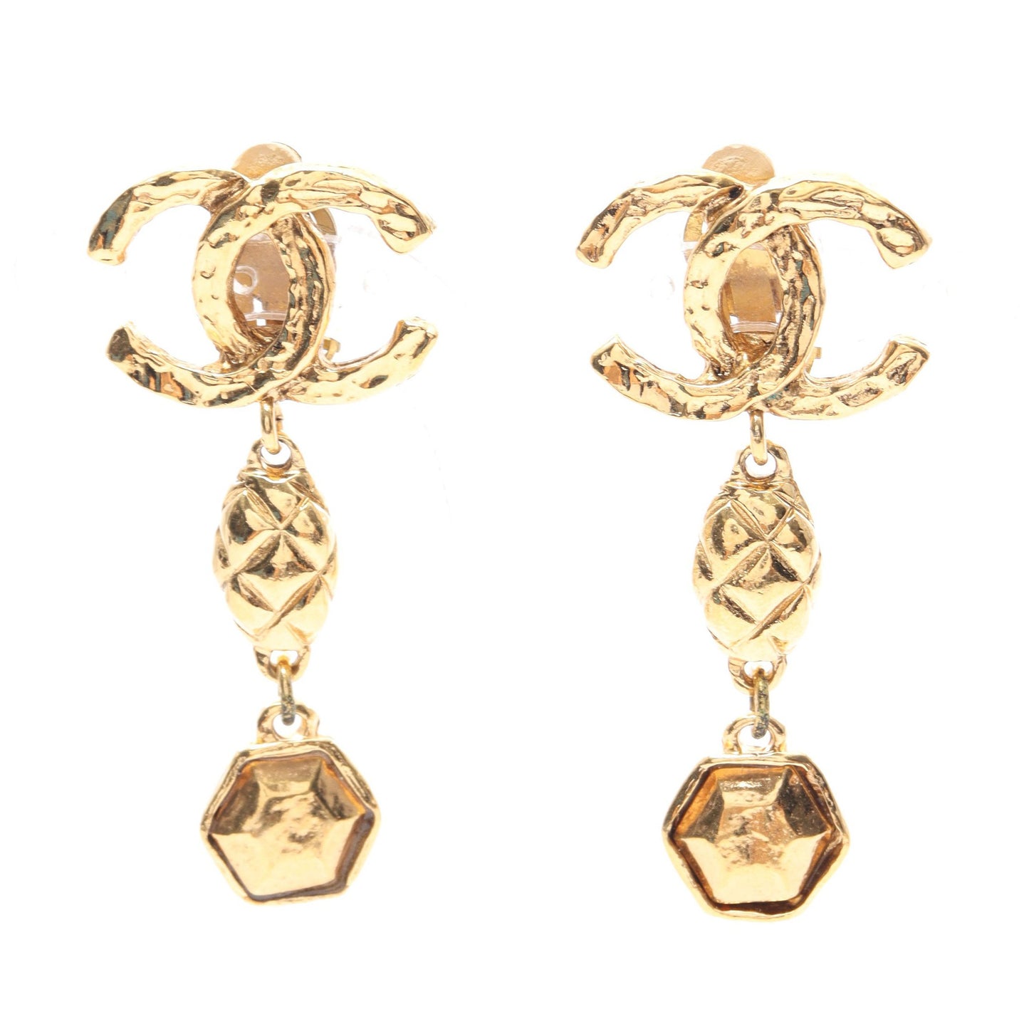 ココマーク イヤリング GP ゴールド ヴィンテージ シャネル アクセサリー CHANEL