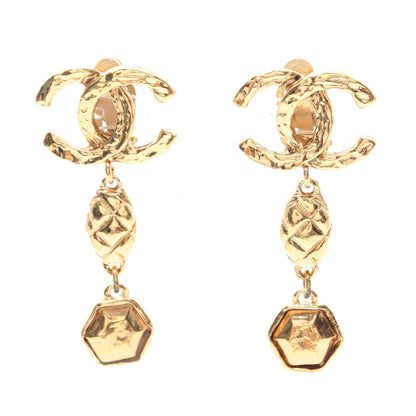 ココマーク イヤリング GP ゴールド ヴィンテージ シャネル アクセサリー CHANEL