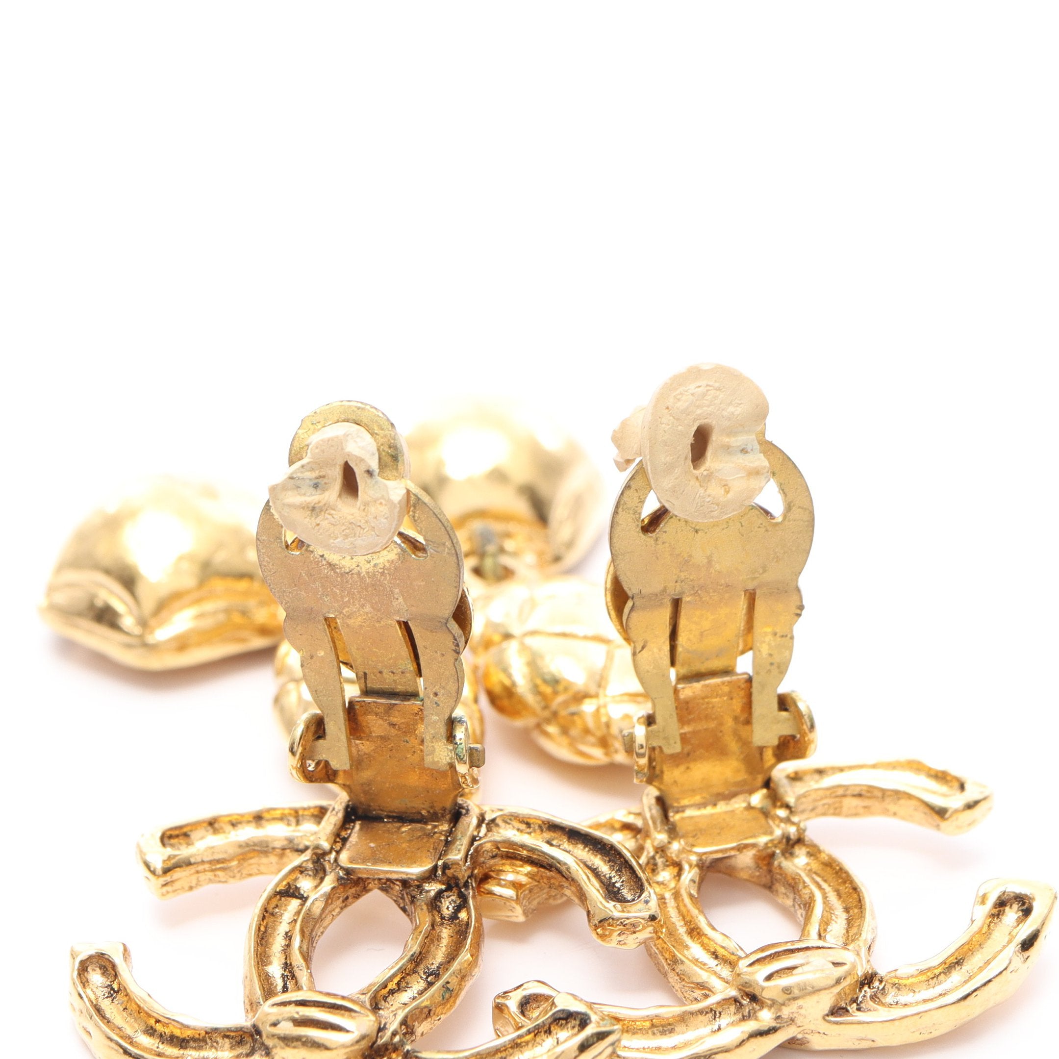 シャネル CHANEL ココマーク イヤリング GP ゴールド ヴィンテージ レディース ココマーク イヤリング GP ゴールド ヴィンテージ シャネル \u2013 RECLO