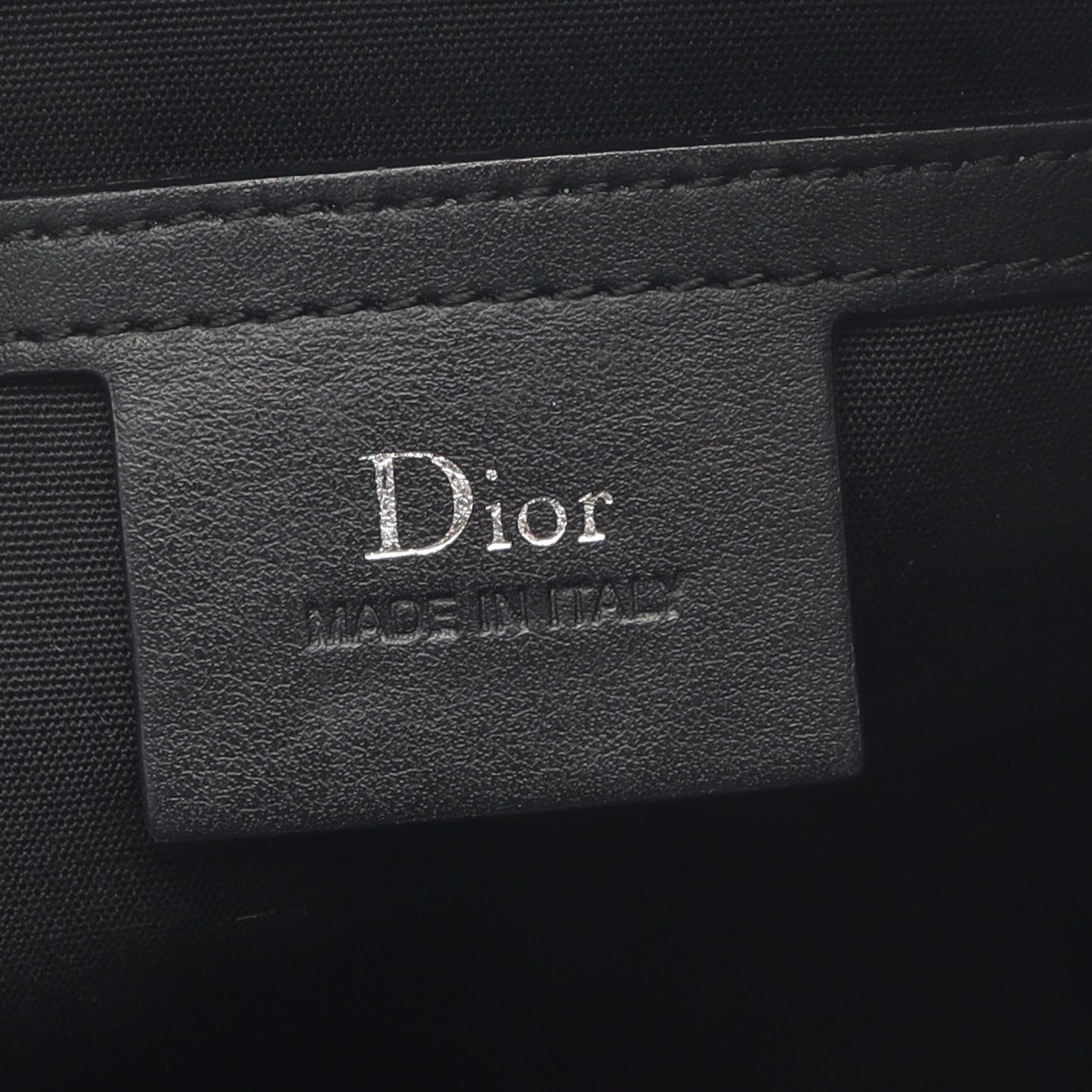 ショルダーバッグ レザー ブラック ディオールオム – RECLO