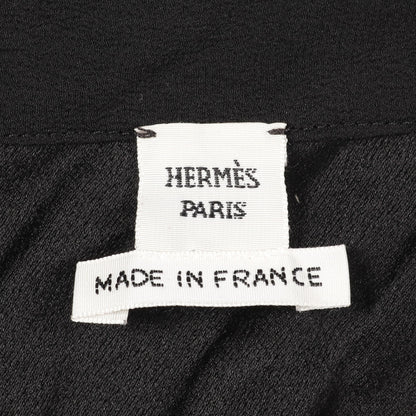 ワンピース シルク ブラック エルメス ワンピース HERMES