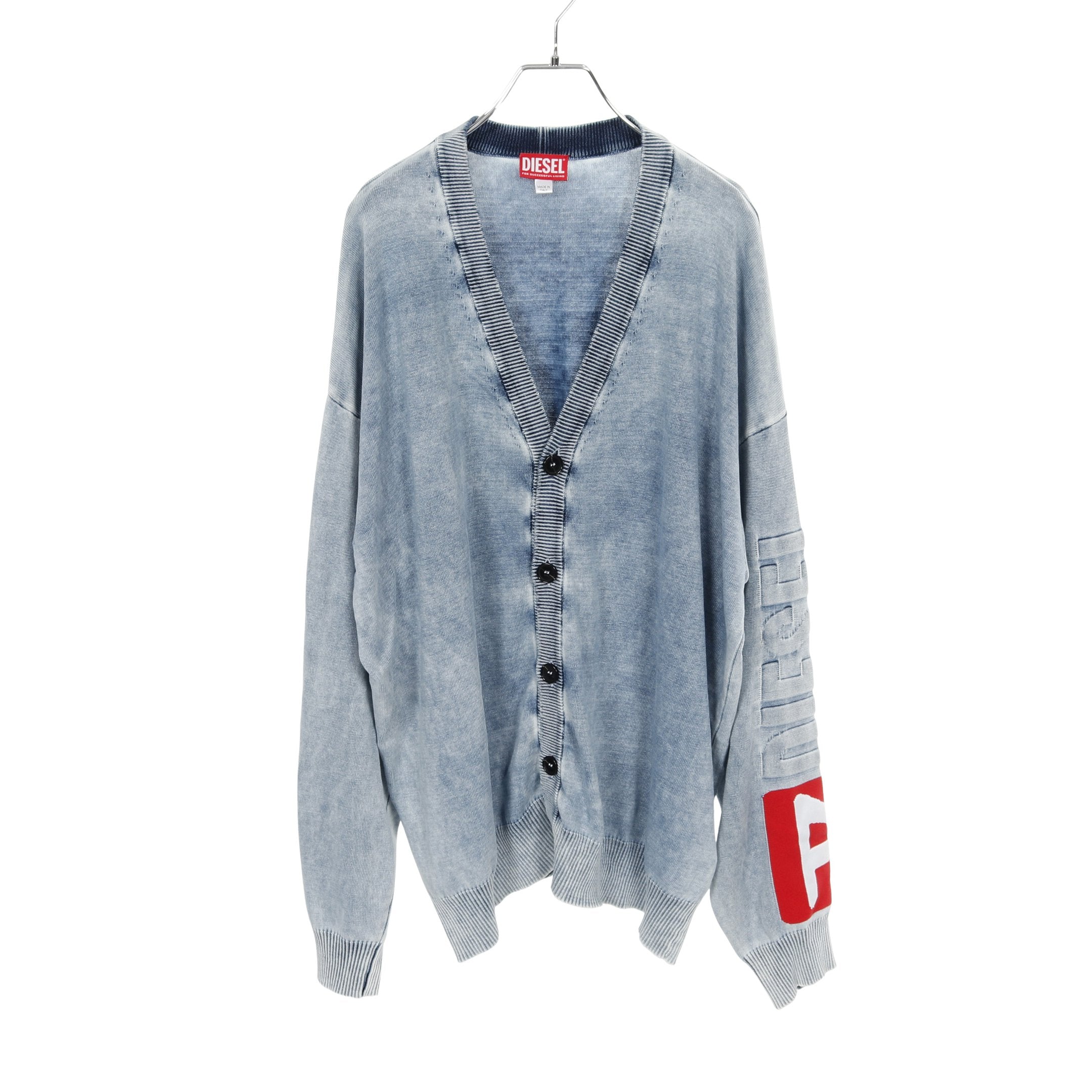 diesel コットン　カーディガン K-ZENO カーディガン コットン ライトブルー ディーゼル – RECLO