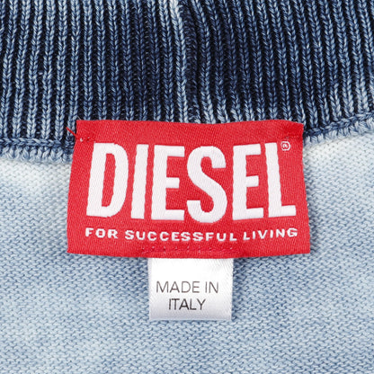 K-ZENO カーディガン コットン ライトブルー ディーゼル トップス DIESEL