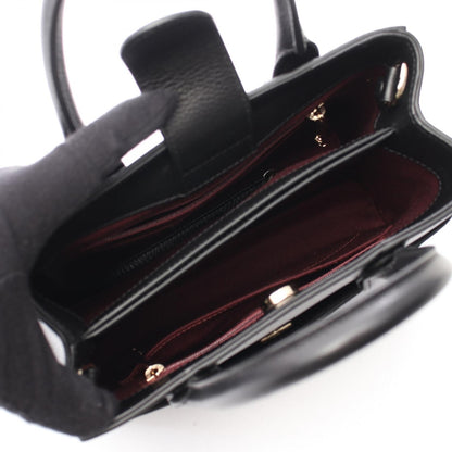 ショルダーバッグ ネオ エグゼクティブ トート スモール ハンドバッグ レザー ブラック ゴールド金具 2WAY シャネル バッグ CHANEL