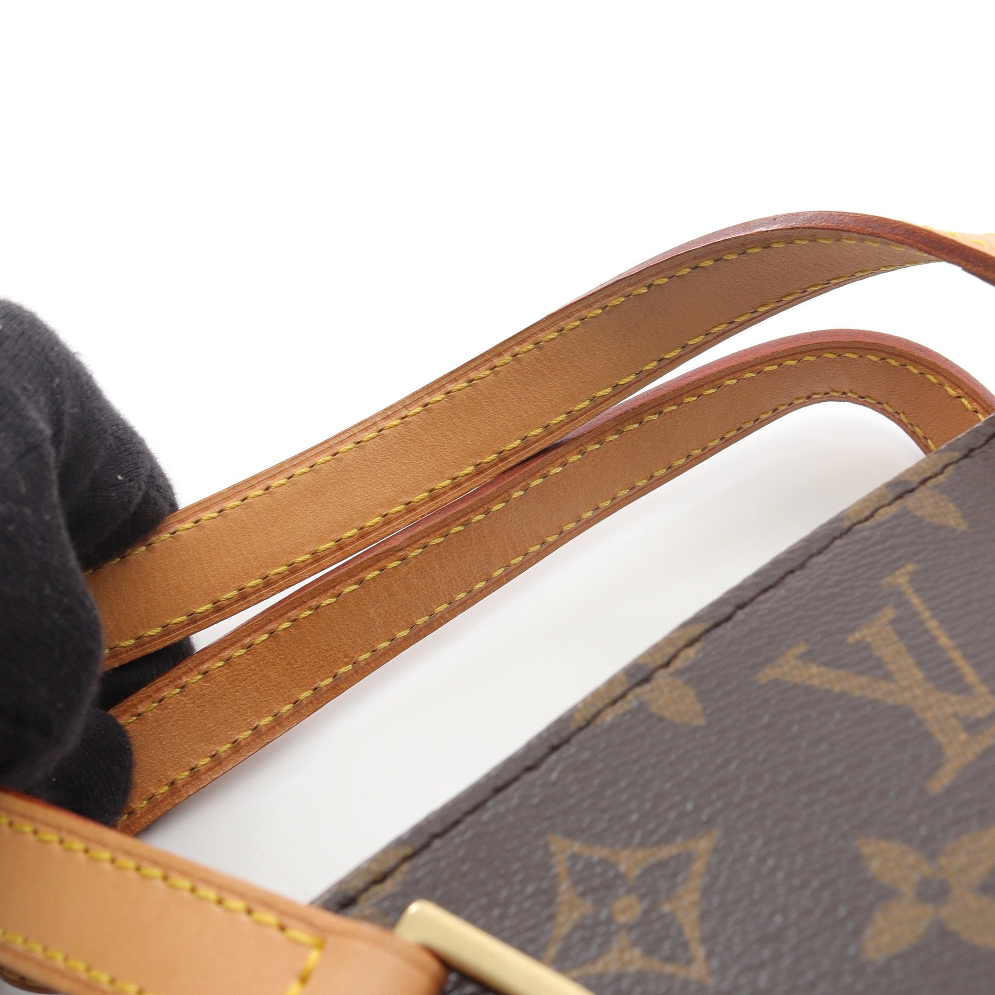 ヴァヴァンPM モノグラムパンダ ハンドバッグ PVC レザー ブラウン マルチカラー 村上隆 ルイヴィトン バッグ LOUIS VUITTON