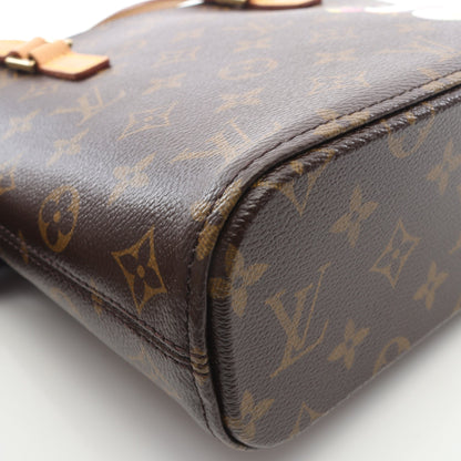 ヴァヴァンPM モノグラムパンダ ハンドバッグ PVC レザー ブラウン マルチカラー 村上隆 ルイヴィトン バッグ LOUIS VUITTON