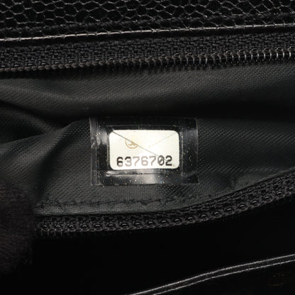 マトラッセ ハンドバッグ キャビアスキン ブラック ゴールド金具 シャネル バッグ CHANEL