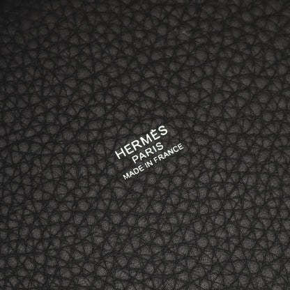 ピコタンロックPM ハンドバッグ トリヨンクレマンス ブラック シルバー金具 Y刻印 エルメス バッグ HERMES