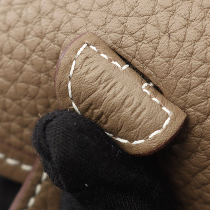 エヴリンTPM エトゥープ ショルダーバッグ トリヨンクレマンス グレーブラウン ゴールド金具 W刻印 エルメス バッグ HERMES
