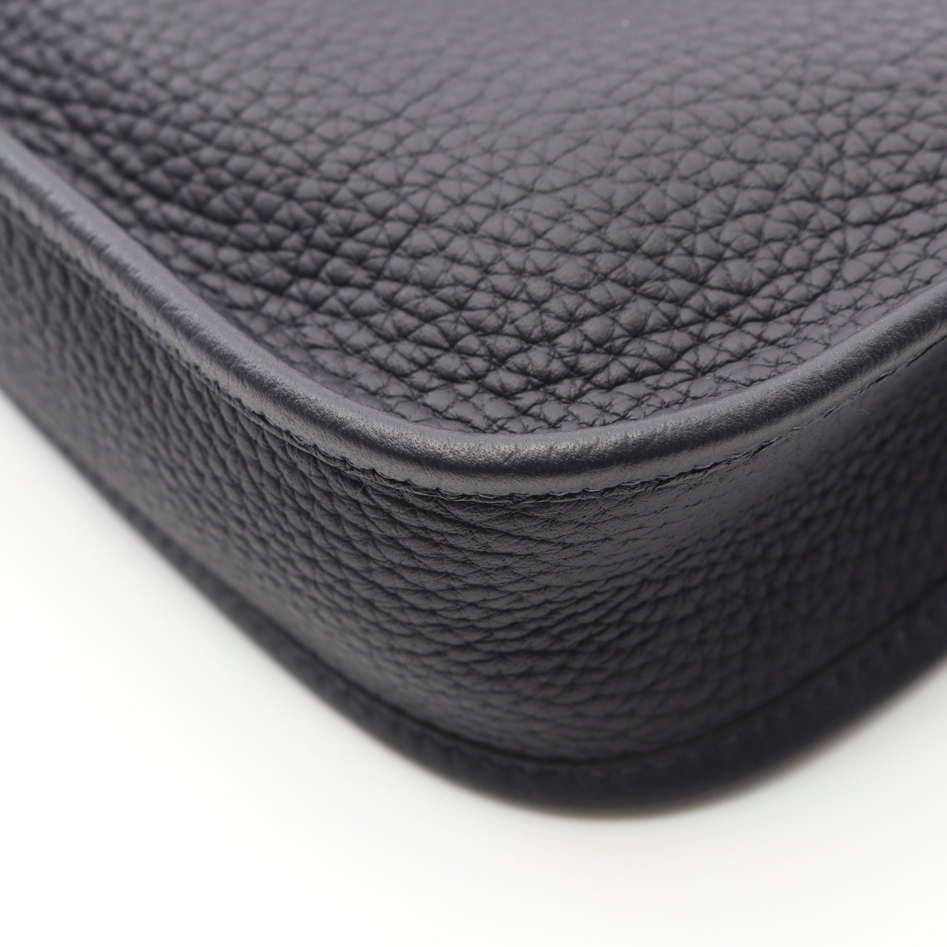 エヴリンTPM キャバン ショルダーバッグ トリヨンクレマンス ダークネイビー シルバー金具 B刻印 エルメス バッグ HERMES