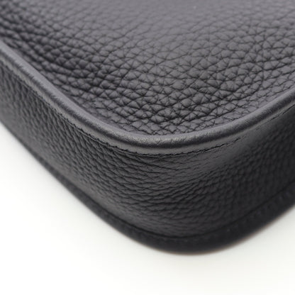 エヴリンTPM キャバン ショルダーバッグ トリヨンクレマンス ダークネイビー シルバー金具 B刻印 エルメス バッグ HERMES
