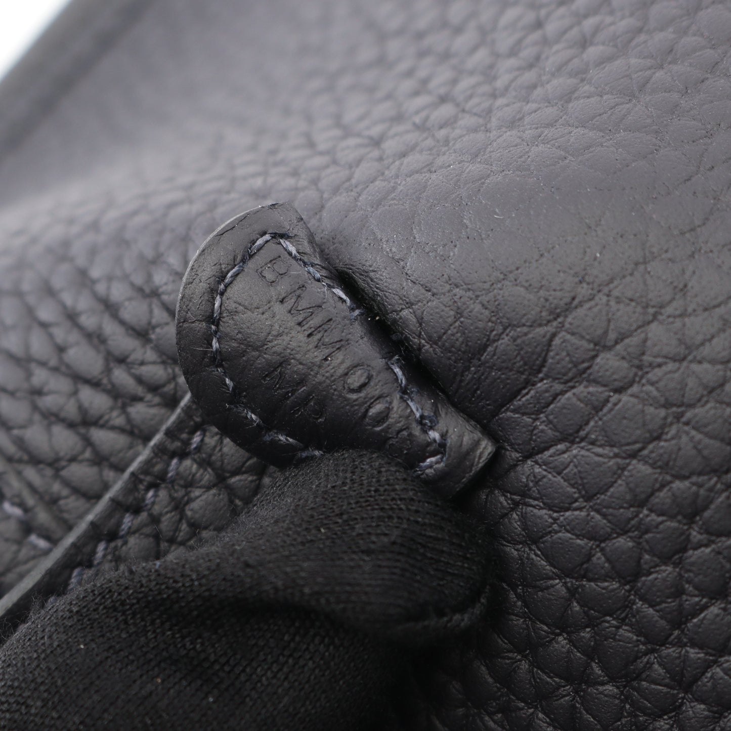 エヴリンTPM キャバン ショルダーバッグ トリヨンクレマンス ダークネイビー シルバー金具 B刻印 エルメス バッグ HERMES